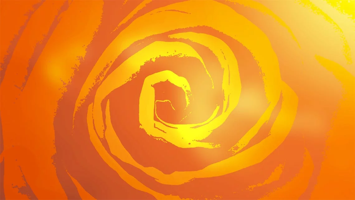 Abstraktes Bild © 2024 by Julian Meusburger